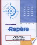Access 2002. Fonctions de base