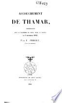Accouchement de Thamar