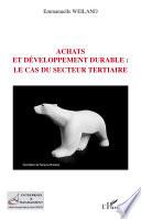 Achats et développement durable