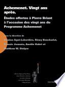 Achemenet. Vingt ANS Apres