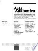 Acta Anatomica