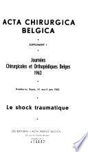 Acta chirurgica belgica