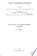 Acta ethnologica et linguistica