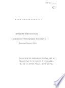 Acta geographica