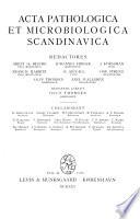 Acta Pathologica Et Microbiologica Scandinavica