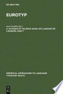 Actance et Valence dans les Langues de l'Europe