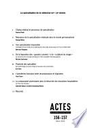 Actes de la recherche en sciences sociales