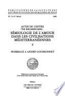 Actes du Centre de recherches