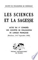 Actes du ... Congrès des Sociétés de philosophie de langue française