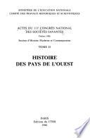 Actes du ... Congrès national des sociétés savantes