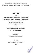 Actes du ... Congrès national des sociétés savantes