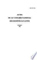 Actes du ... Congrès national des sociétés savantes