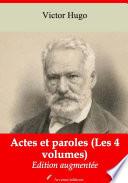 Actes et paroles (Les 4 volumes)