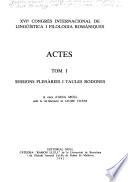 Actes: Sessions plenàries i taules rodones