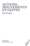 Actions, mouvements et gestes