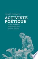 Activiste poétique
