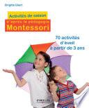 Activités de saison d'après la pédagogie Montessori