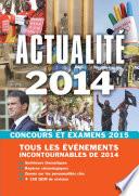 Actualité 2014 pour les concours et examens 2015