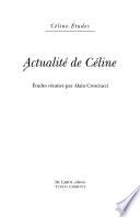 Actualité de Céline