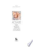 Actualité des trans studies