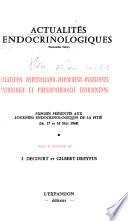 Actualités endocrinologiques
