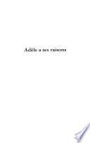Adèle a ses raisons