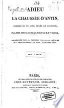 Adieu la chaussée-d'Antin