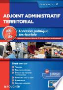 Adjoint administratif territorial Ecrit et oral Tout en un