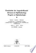 Advances in Ophthalmology