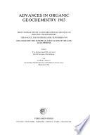 Advances in Organic Geochemistry