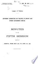 Advisory Committee on Traffic in Opium and Other Dangerous Drugs