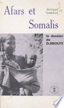 Afars et Somalis