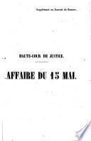 Affaire du 15 mai