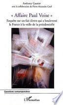 Affaire Paul Voise