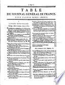 Affiches, annonces et avis divers ou Journal général de France