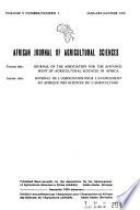 African Journal of Agricultural Sciences