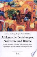 African networks, exchange and spatial dynamics