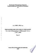 African philosophy