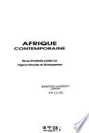 Afrique contemporaine