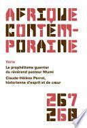 Afrique contemporaine n° 267-268