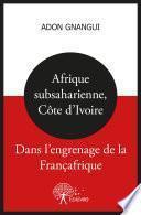Afrique subsaharienne, Côte d'Ivoire : dans l'engrenage de la Françafrique