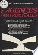 Agences matrimoniales
