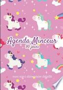 Agenda minceur 90 jours - mon suivi alimentaire détaillé