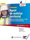 Agent de maîtrise territorial - Catégorie C - Intégrer la fonction publique - 2015