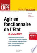Agir en fonctionnaire de l'état