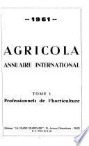 Agricola, annuaire international