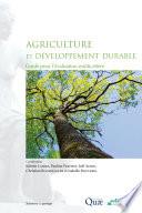 Agriculture et développement durable