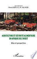 Agriculture et sécurité alimentaire en Afrique de l'ouest