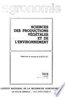 Agronomie