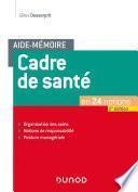 Aide-mémoire - Cadre de santé - 2e éd.